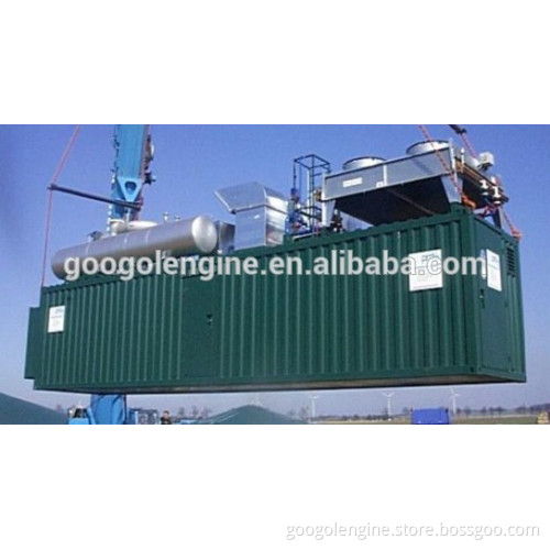 60Hz 1200RPM 550kW 700kVA Biogas Generator With CHP or Water Cooled